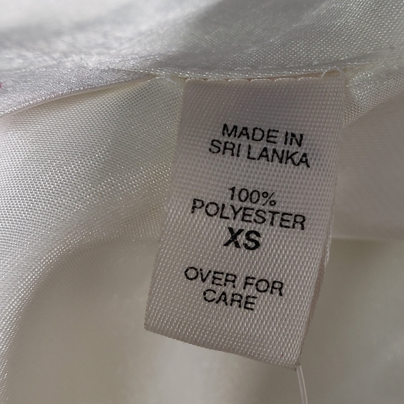 Vintage Victoria's Secret Satin Long Sleeve Sleep Shirt XS Y2K Oversized - Picture 12 of 12